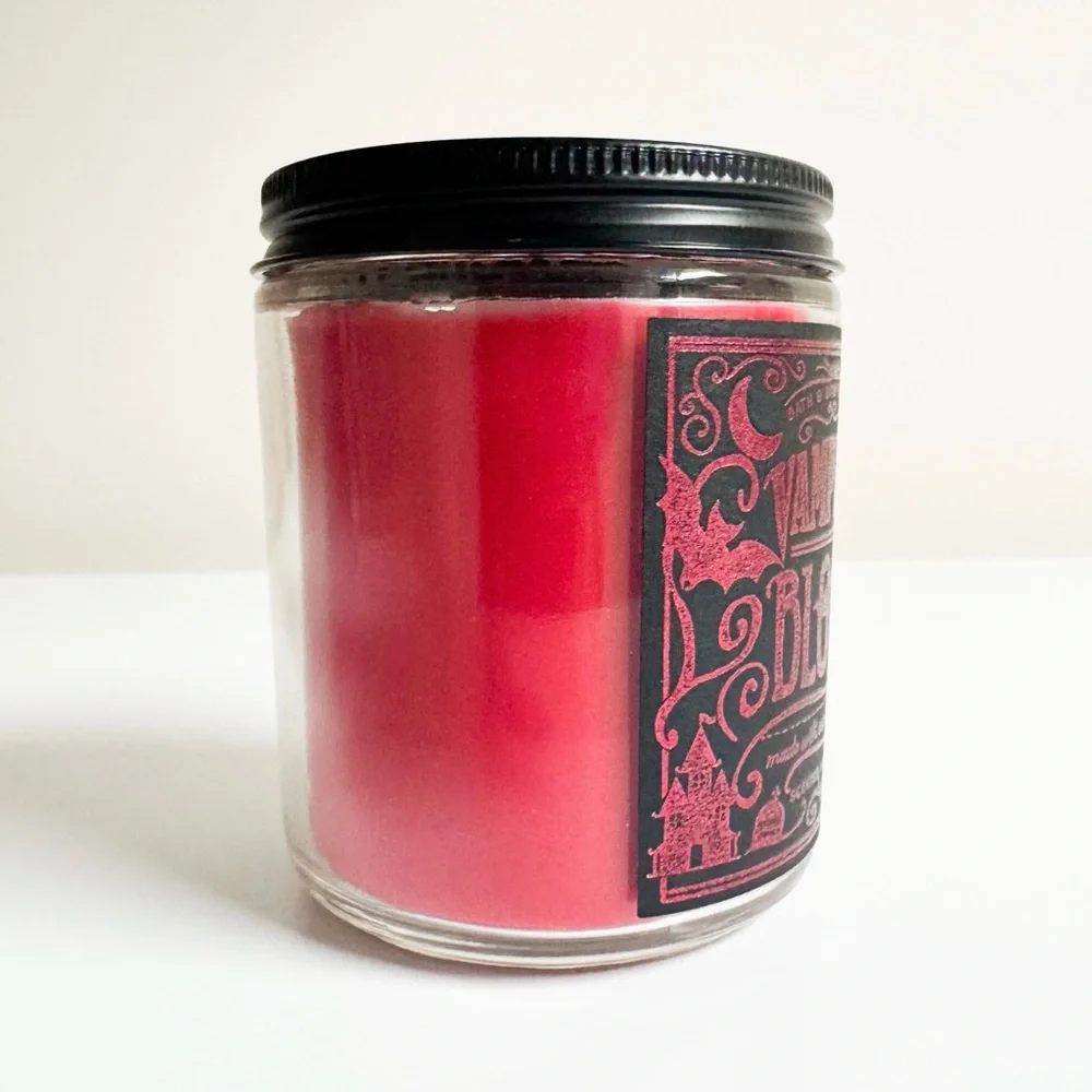 Bath and Body Works Vampire Blood Candle Single Wick NEW